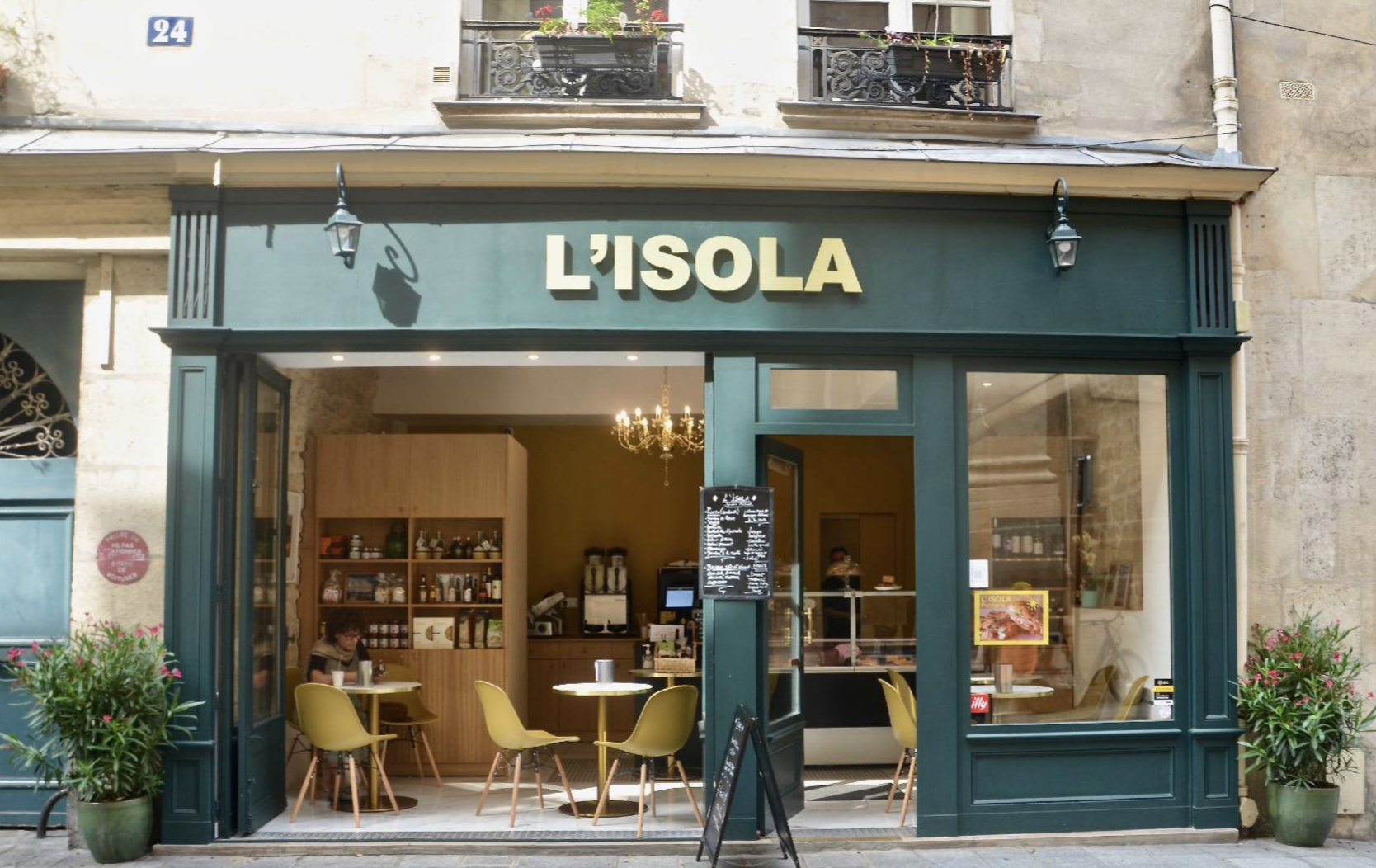 L'Isola — Italian sandwich shop · Île Saint-Louis, Paris